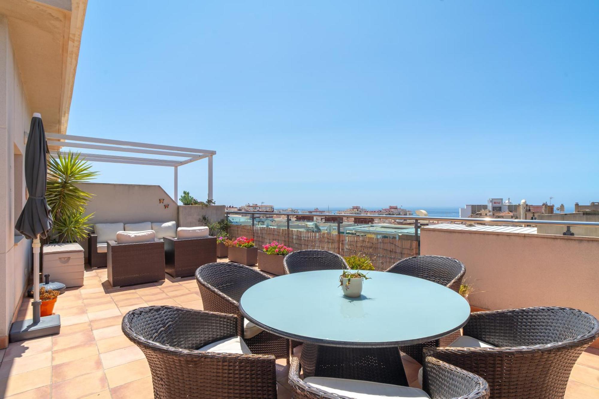 Penthouse Mirador 5B Casasol Apartment เนร์คา ภายนอก รูปภาพ