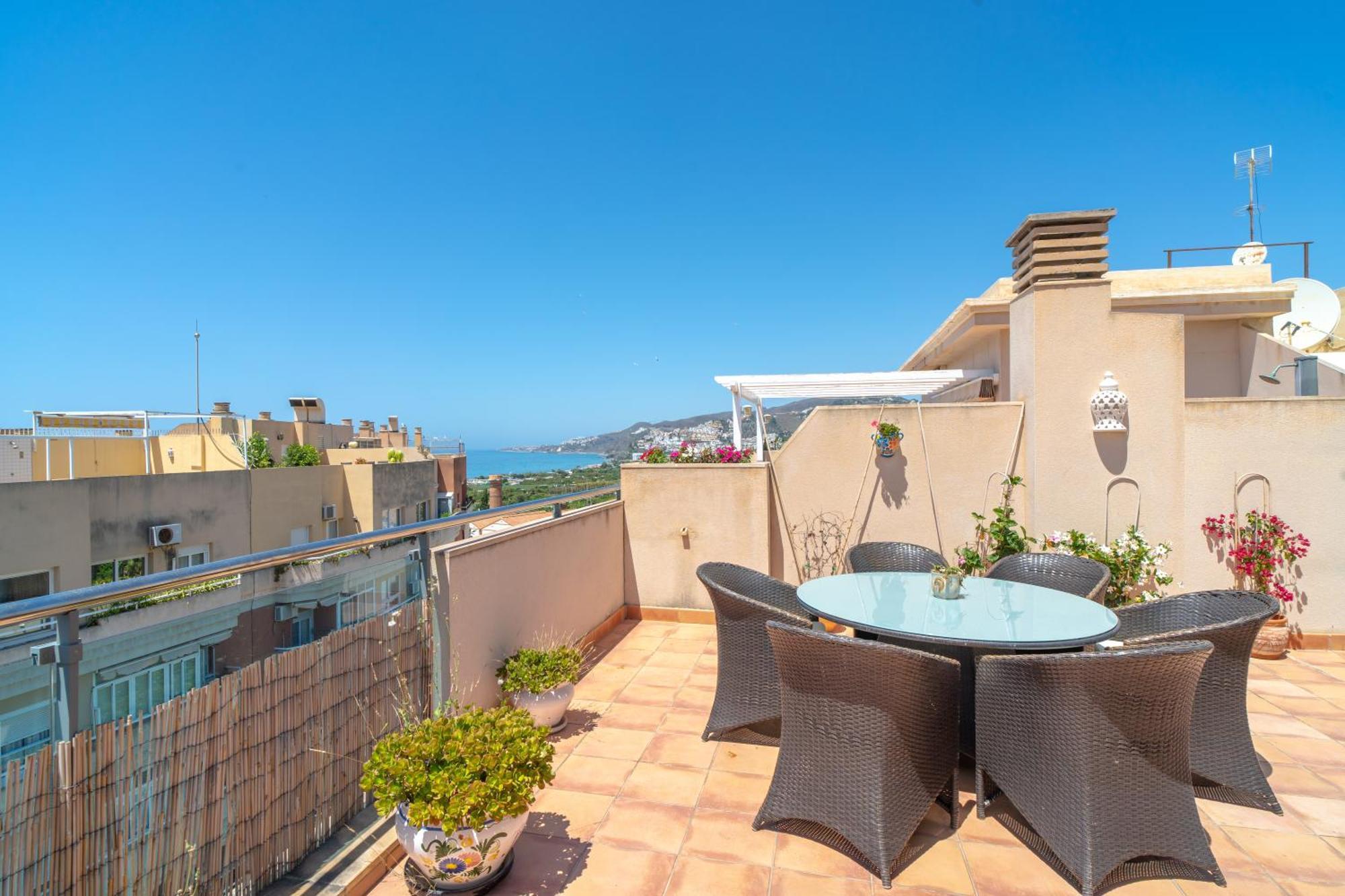 Penthouse Mirador 5B Casasol Apartment เนร์คา ภายนอก รูปภาพ