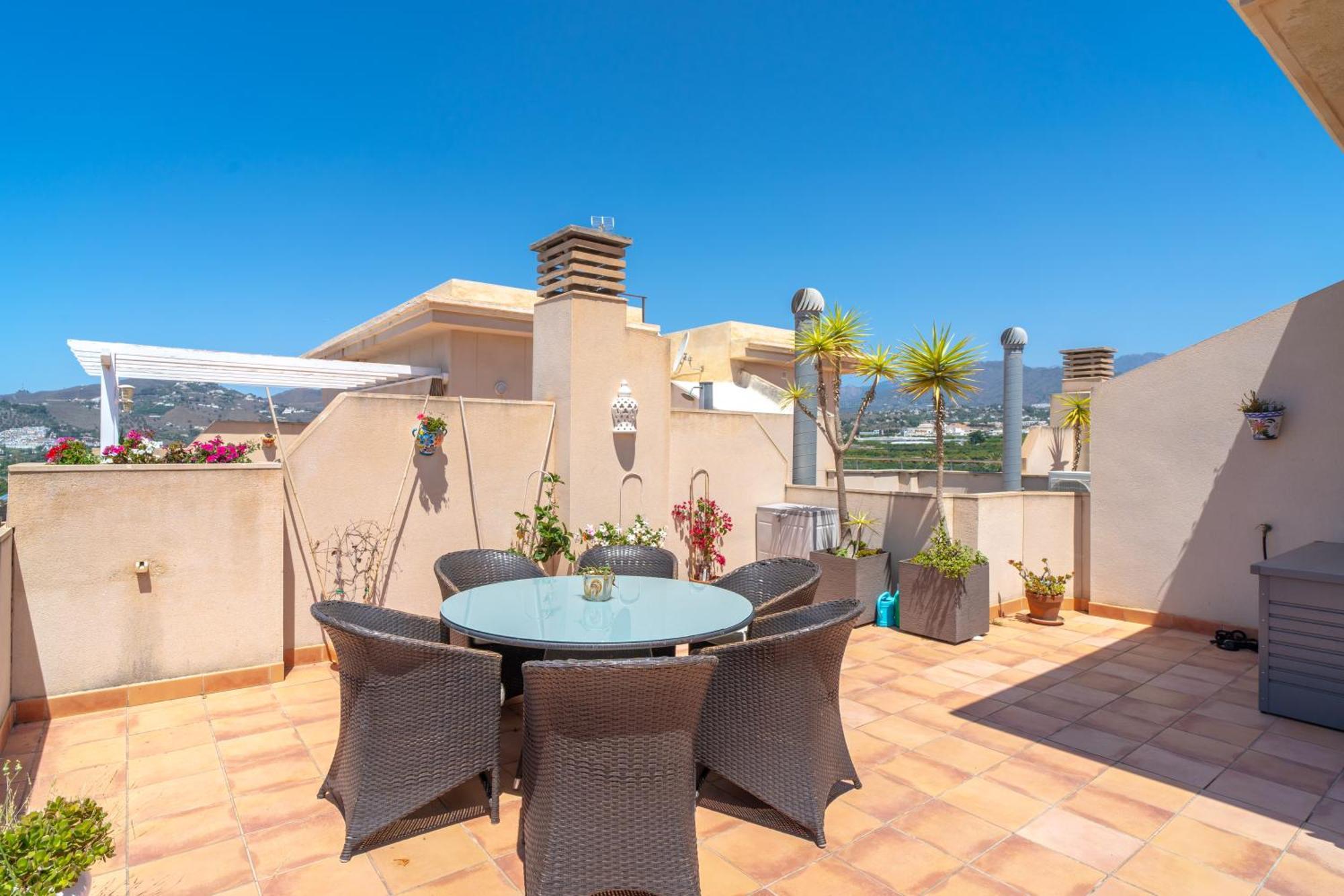 Penthouse Mirador 5B Casasol Apartment เนร์คา ภายนอก รูปภาพ